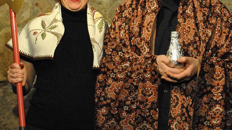 "Lametta Inferno" gibt's im Club Kaulberg mit Johanna Moll und Arnd Rühlmann  Foto: pr
