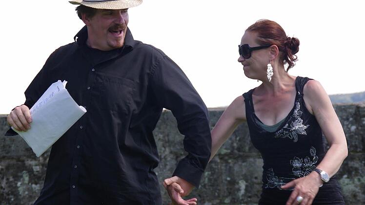 Impressionen von den Proben der Rosenberg-Festspiele. Foto: Marco Meißner