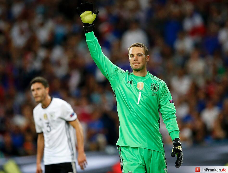 e bittere Niederlage der Deutschen