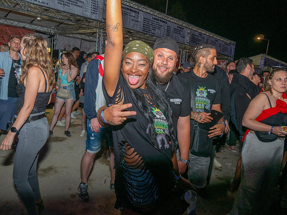 Beste Stimmung herrschte beim größten HipHop Open Air in Nordbayern!