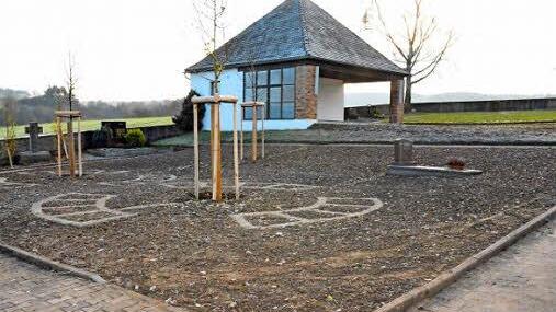 Das Urnenfeld am Burgpreppacher Friedhof. Foto: Gerhard Schmidt