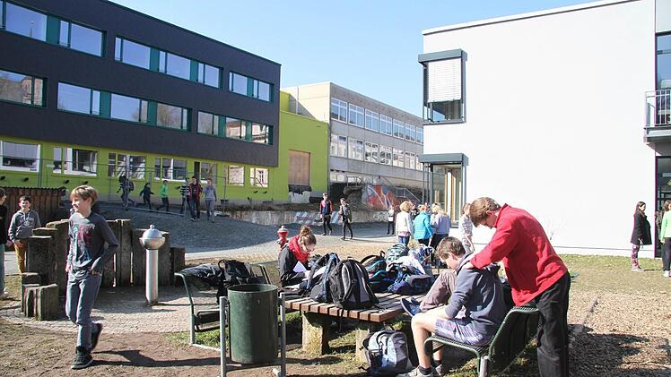 Umbaupläne am MGF-Gymnasium.  Foto: Sonja Adam