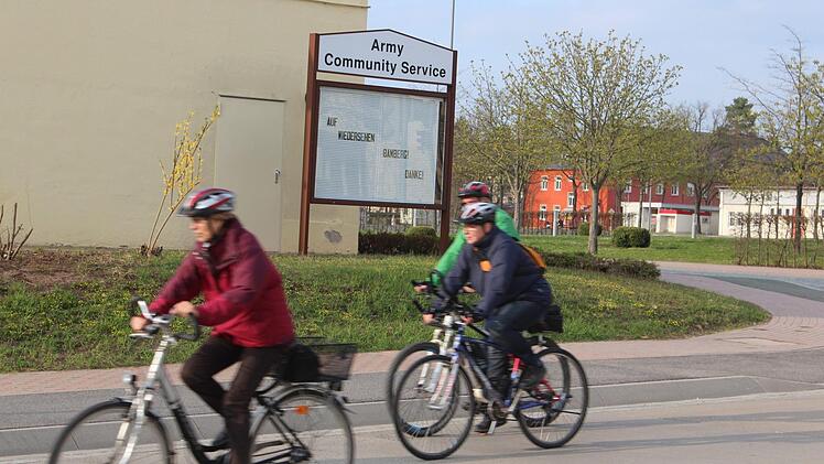 FT-Radtour über das Gelände der Bundespolizei. Foto: Michael Memmel