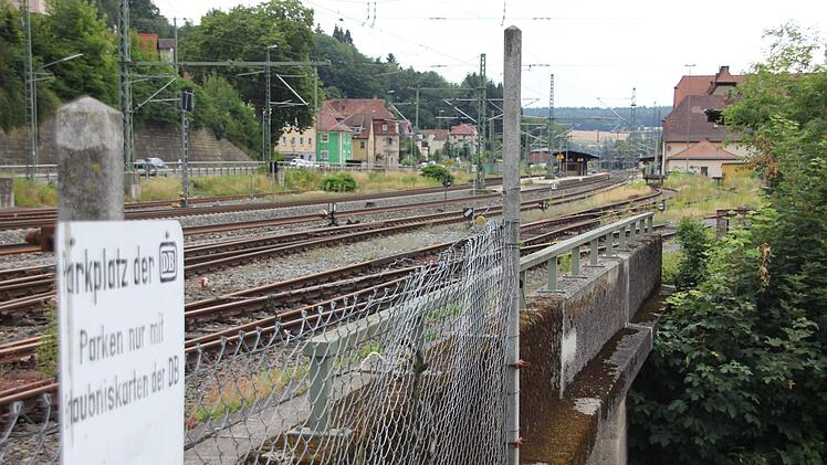 Impressionen vom Bahnhof Kronach - fotografiert im Sommer 2018. Foto: Andreas Schmitt