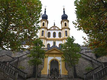 Die Pilgerkirche Mariä Heimsuchung und Schmerzhafte Muttergottes in Würzburg. Foto: Karl-Josef Hildenbrand/dpa
