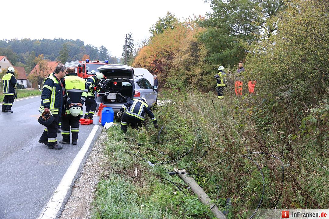 Unfall bei Schlüsselfeld