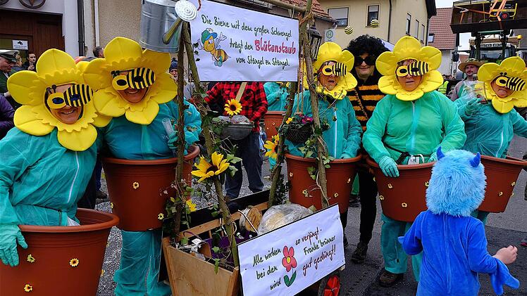 "Frankebrünn blüht auf", lautet das Motto für die Gärtner. Foto: Gerd Schaar