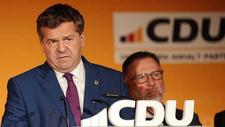 Landtagswahl in Sachsen-Anhalt - CDU-Wahlparty
