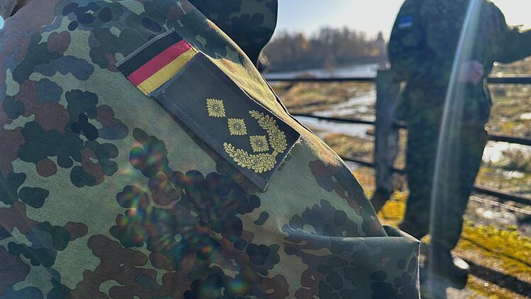 Generalleutnant Freuding in Narva/Estland