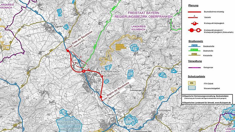 Der Entwurf für die Planfeststellung
