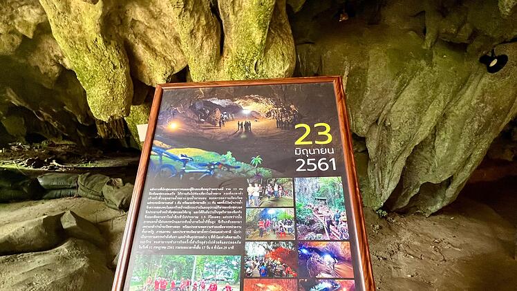 Erinnerungen an H&ouml;hlendrama in Thailand