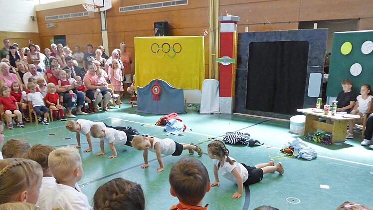 Fitness-Test im Kindergarten.  Foto: Daniela Koch