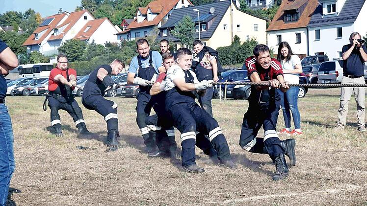 Die anderen starken Männer mussten sich geschlagen geben.