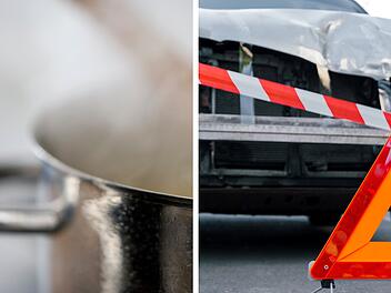 Hei&szlig;es Essen verursacht Unfall in Weidach