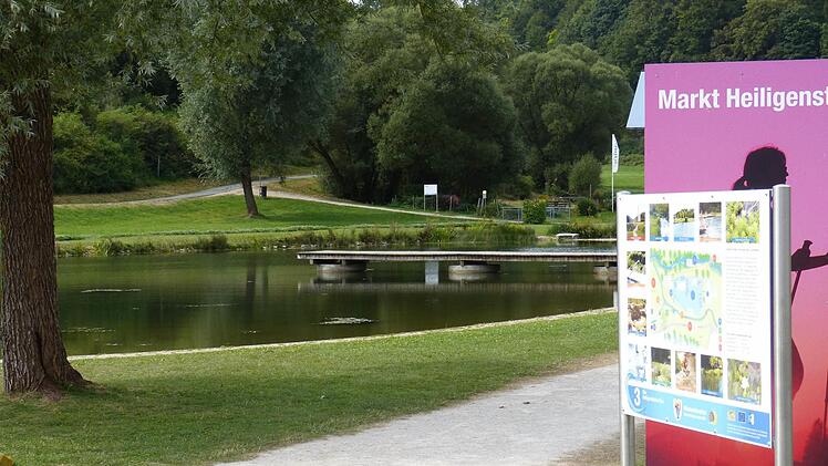 Kneippen kann man auch am Heiligenstadter See. Foto: Carmen Schwind