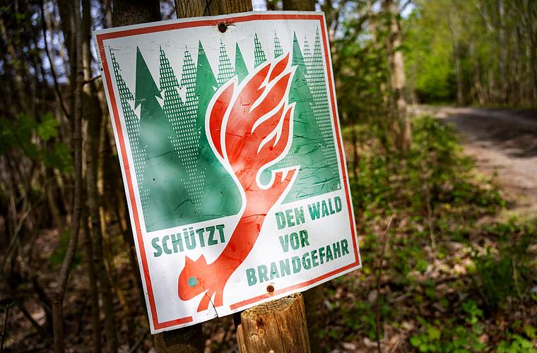 Erhöhte Waldbrandgefahr in Oberfranken - Beobachtungsflüge angeordnet