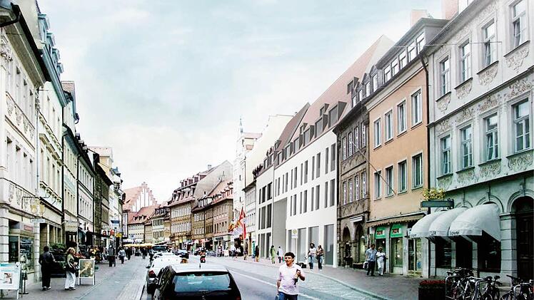 Plötzlich wieder mehr Handelsnutzung? Das Auftauchen eines neuen Investors beschleunigt den Planungsprozess in Bamberg.  Foto: Dömges und Partner
