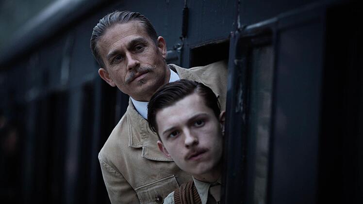 "The Lost City of Z": Charlie Hunnam und Tom Holland Foto: Aidan Monaghan