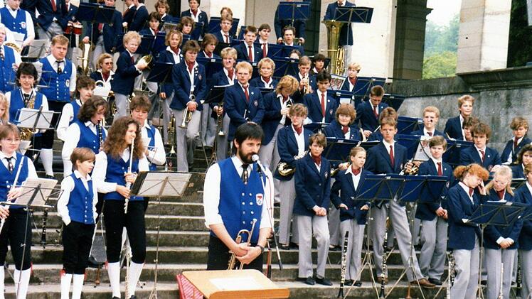 Der Besuch des Duvenstedter Musikvereins  in Bad Brückenau.  Foto: Archiv JBO Scholz