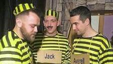 Im Sketch: Andreas Mölter, Lorenz Dietz, Marcel Leipold (von links)
