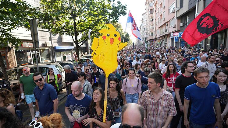 Proteste in Serbien