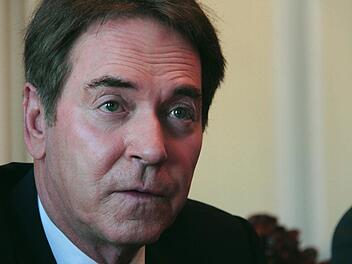 Michael Stoschek beim Pressegespräch am Freitag im Coburger Rathaus. Fotos: Simone Bastian