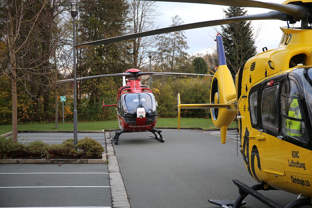 Schwerer Unfall am Zebrastreifen an Therme Bad Steben