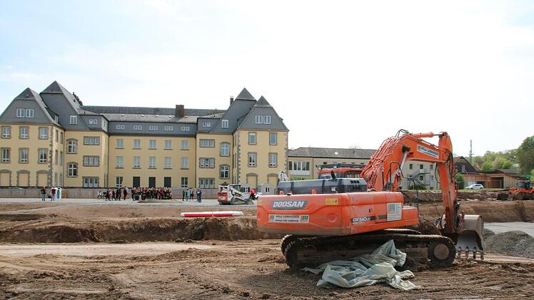Die Erdarbeiten haben begonnen. Thomas Malz