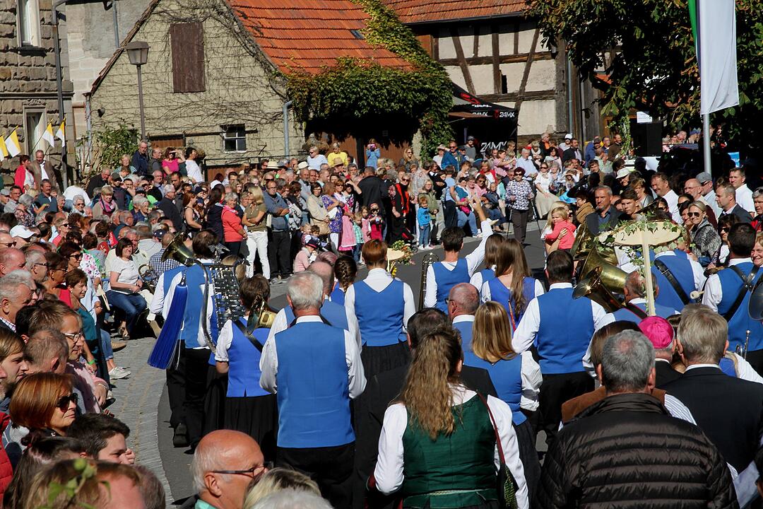 Erntedankumzug in Neubrunn