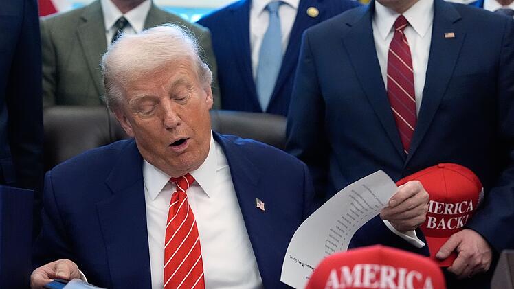 Ende des US-Shutdowns - Pr&auml;sident Trump