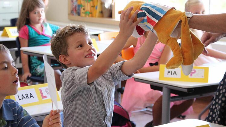 Eindrücke vom ersten Schultag in der Grundschule Reuth, Foto: Sarah Stieranka