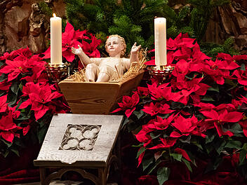 Die Weihnachtskrippe im Bamberger Dom
