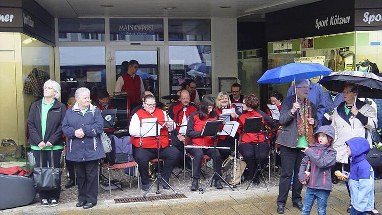 Die Musik saß trocken. Foto: Brigitta Kempe-Wolf