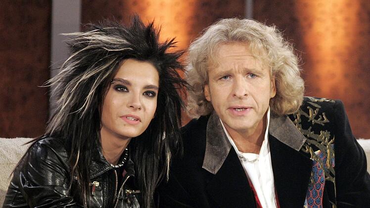 Bill Kaulitz nahm 2007 auf der "Wetten, dass ..?"-Couch neben Thomas Gottschalk Platz. Jetzt beerbt der Musiker den langj&auml;hrigen Showmaster gemeinsam mit seinem Zwillingsbruder.