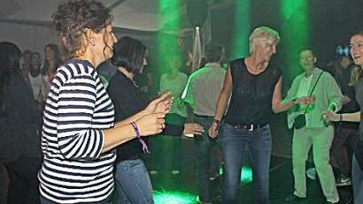 Die Stimmung im Festzelt war ausgelassen.