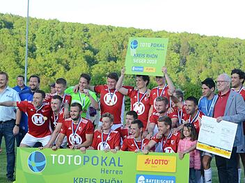 Totopokalsieger im Fußballkreis Rhön ist der FC 06 Bad Kissingen.Jürgen Schmitt