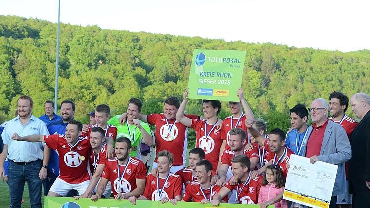 Totopokalsieger im Fußballkreis Rhön ist der FC 06 Bad Kissingen.Jürgen Schmitt
