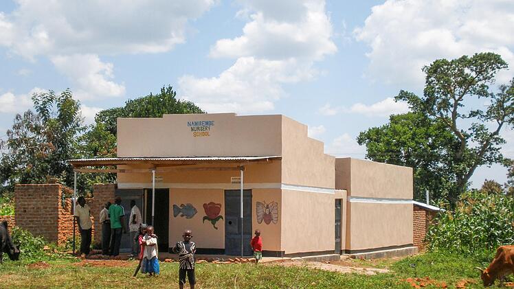 2011 in Namirembe: Der erste Bauabschnitt der Nursery & Primary School ist fertig.