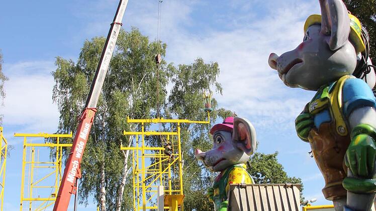 Abbau beim Freischießen. Foto: Marco Meißner