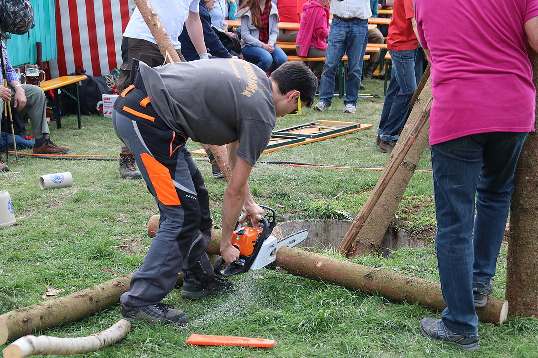 Walberla-Fest 2018: Bieranstich und Baumstellen auf dem Walberla