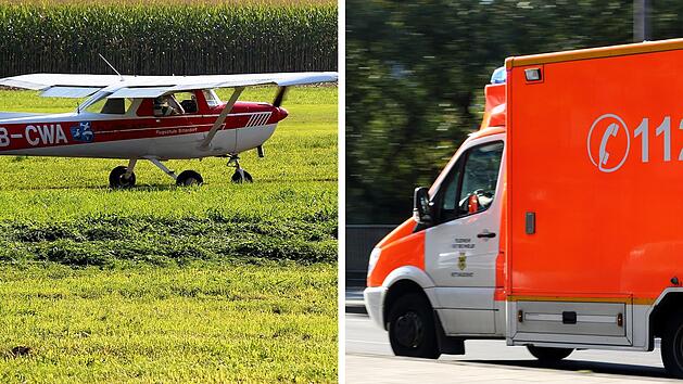 Landeunfall mit Kleinflugzeug in Lichtenfels