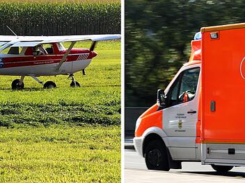 Landeunfall mit Kleinflugzeug in Lichtenfels