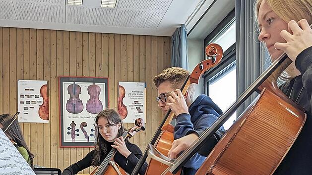 Auch das neugegr&uuml;ndete Cello-Orchester tritt beim Konzert des Herder-Gymnasiums Forchheim auf.