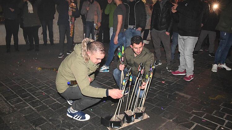 Silvester 2016 in Bamberg Foto: Ronald Rinklef