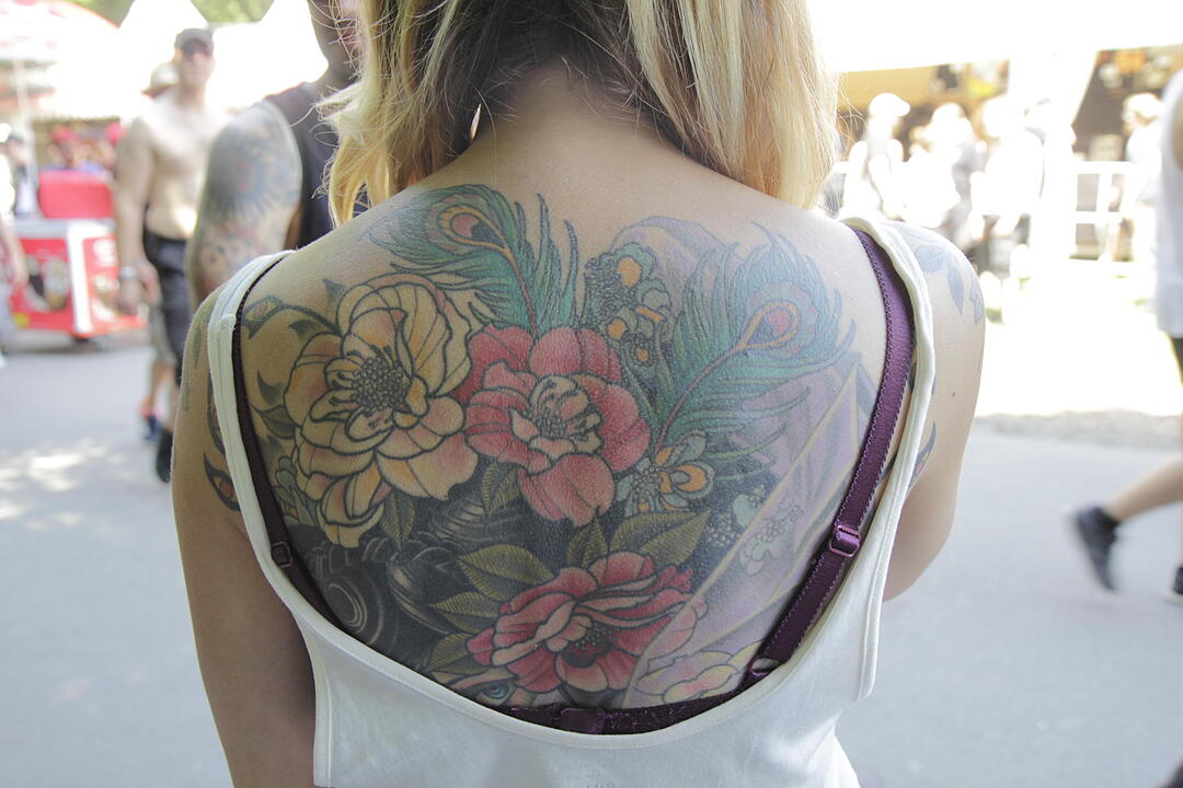 Tattoos der Rock im Park-Besucher