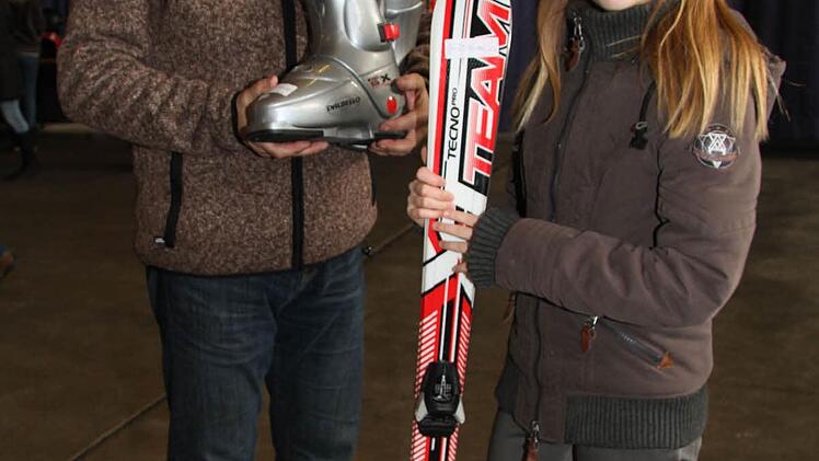 Impressionen von der Skibörse der Kulmbacher Naturfreunde Foto: Sonny Adam