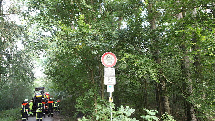 Betrunken von Feldweg abgekommen: Auto brennt vollständig aus