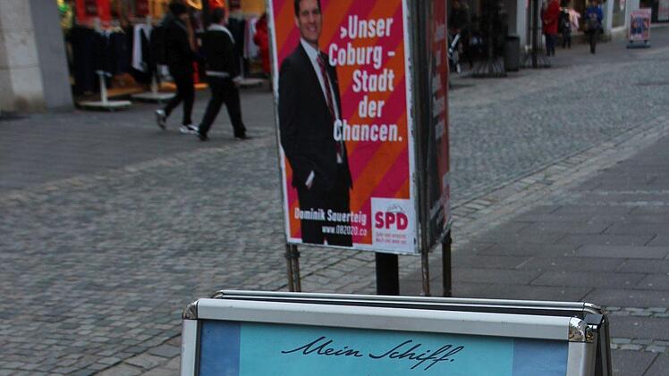 Impressionen aus dem Coburger Wahlplakate-DschungelOliver Schmidt