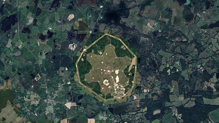 Unkenntliche Orte bei Google Maps - sie sind nur grob zu erkennen