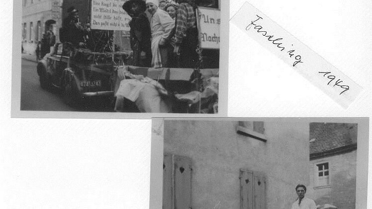 Fasching 1949 in Brückenau.